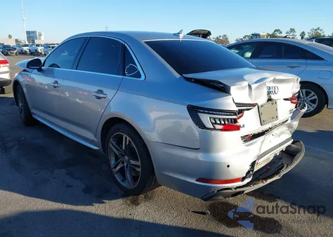 2018 Audi A4 2.0T Premium/2.0T Tech Premium from USA, damaged, VIN WAUENAF45JA167938